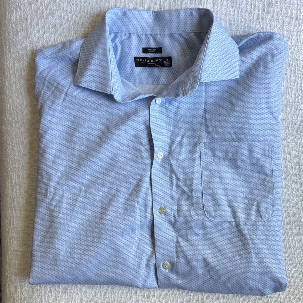 Pronto Uomo Non-Iron Slim Fit Tall